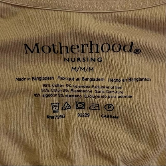 MOTHERHOOD Nursing Tan Bra Size M - Picture 4 of 4